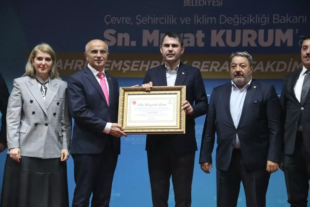 Bakan Kurum, Malatya’da Fahri Hemşehrilik Takdim Töreni’ne katıldı Açıklaması